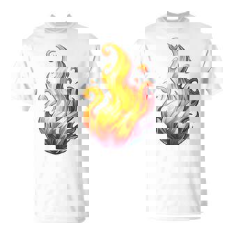 Fire Element Flameのグラフィックアート。あらゆる年齢の方に。 Tシャツ - Kawaiitshirt