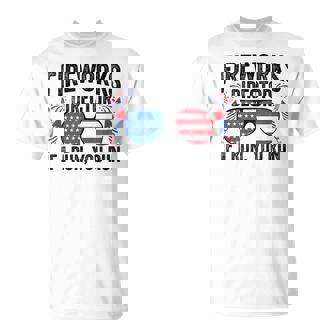 Fireworks Director If I Run You Run 4Th Of July Fireworks T-Shirt - Monsterry