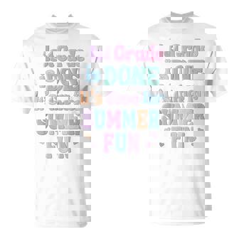 First Grade Is Done Time For Summer Fun Last Day Of School T-Shirt - Thegiftio UK