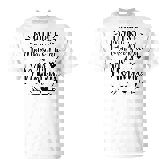 My First Mother's Day As A Mommy 2024 New Mom T-Shirt | Mazezy