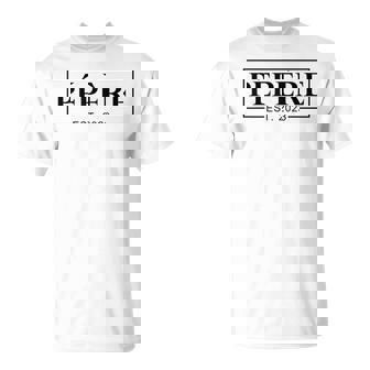First Time Father For New Pepere Expecting Pepere 2023 T-Shirt - Thegiftio UK