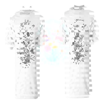 Floral Butterflies Democrat President Liberal T-Shirt - Monsterry