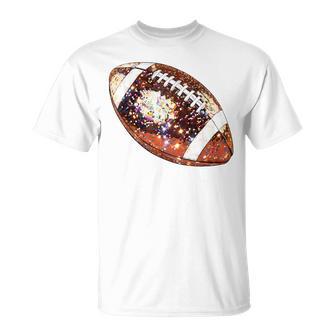 Football Disco Football Season Game Day Football Mom Sister T-Shirt - Monsterry UK