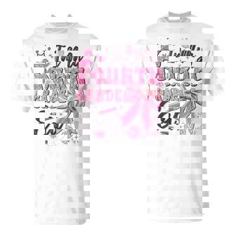 In My Fourth Grade Era Coquette Back To School Teacher Girl T-Shirt - Monsterry