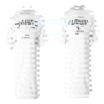 Ft Lauderdale スポーツアパレル フィットネス レトロ Tシャツ - Kawaiitshirt