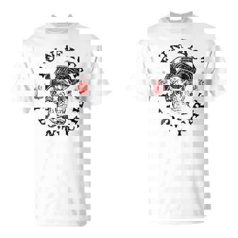 Fun Fact I Don't Care Skeleton Sarcastic 2 Sided T-Shirt - Monsterry