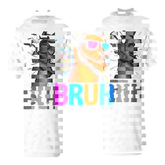 Capybara Gamer Meme Cool Gaming Humor Animal Lover 長袖tシャツ Tシャツ - Kawaiitshirt