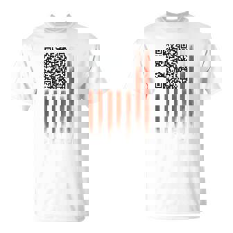 Code Qr Flag Trumpps Qr Vintage T-Shirt - Monsterry