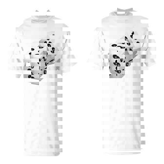 Dice Costume Carnival Player Carnival Fun Decoration T-Shirt - Seseable