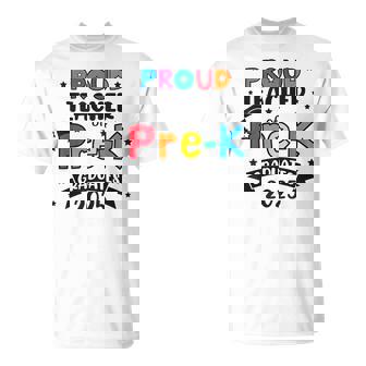 Graduation Proud Teacher Of Pre-K Graduates Student T-Shirt - Thegiftio