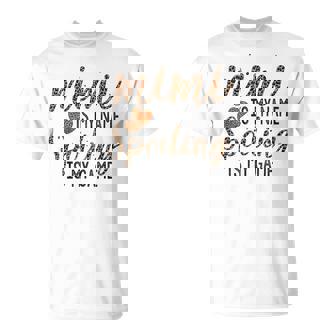 Quote Mimi Is My Name Spoiling Is My Game T-Shirt - Monsterry