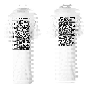 Qr President Trump Dance Code On Back T-Shirt - Thegiftio