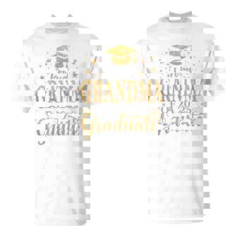 Senior Proud Grandma Of A Class Of 2025 Graduate T-Shirt - Monsterry