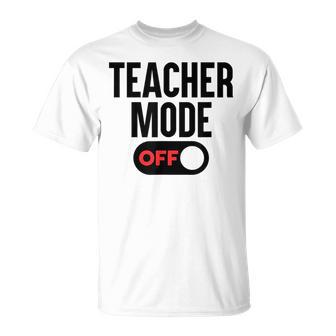 Teacher De Manga Corta Para Profesor Camiseta unisex - Regaloses
