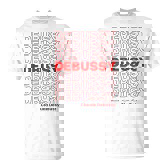 クロード ドビュッシー クラシック音楽作曲家 Thank You Meme Tシャツ - Kawaiitshirt