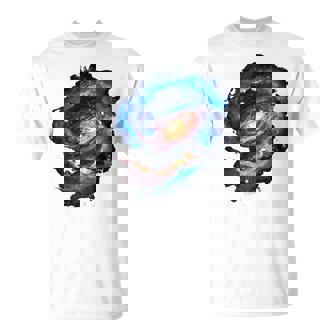 Galaxy Backprint Tシャツ - Kawaiitshirt