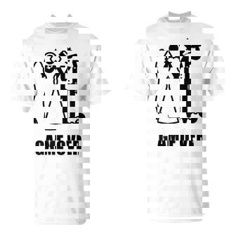 Game Over Jga Recién Casados Látigo Cerveza B Camiseta unisex - Regaloses