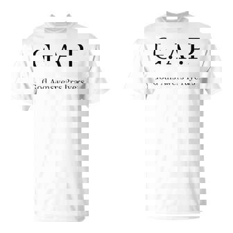 GAP 神は祈りに答えてくださる Tシャツ - Kawaiitshirt