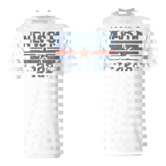 Gavin Newsom 2028 For President Election Campaign T-Shirt | Mazezy