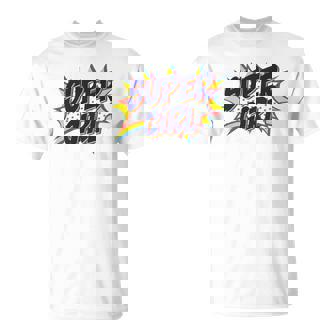 Girl Comicuper Retro Cool 長袖tシャツ Tシャツ - Kawaiitshirt