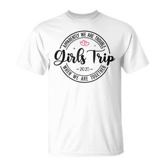 Girls Trip 2025 Weekend Vacation Matching Group T-Shirt - Thegiftio UK