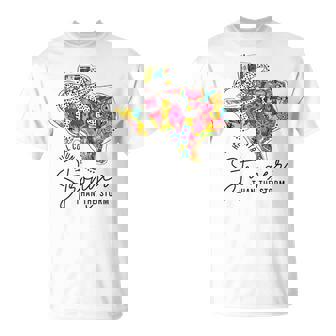 Girly Pray For Texas Strong 2025 Floral Coquette Bow Usa T-Shirt | Mazezy