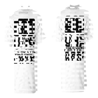 God Wins I 'Ve Read The Final Chapter Christian Faithin God Tシャツ - Kawaiitshirt