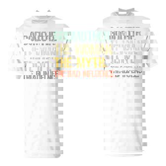 Godmother The Woman The Myth The Bad Influence Retro T-Shirt - Monsterry