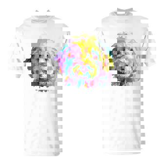 Goldendoodle ギフト ラブラドゥードル Cockapoo Mom カラフル ポップアート Tシャツ - Kawaiitshirt