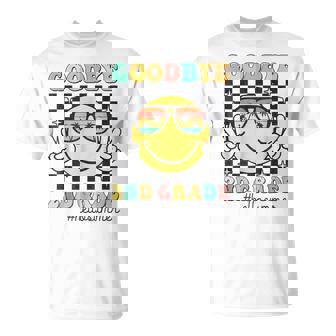 Goodbye 2Nd Grade Hello Summer Last Day Of School Student T-Shirt - Thegiftio UK
