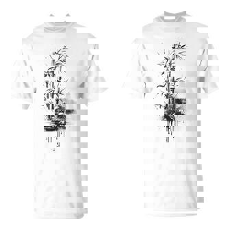 Graphiques Japonais En Bambou Pour Hommes Et S T-Shirt - Cadeauxyz