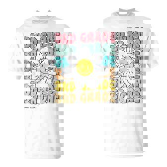 Groovy 3Rd Grade Back To School First Day Of Third Grade T-Shirt - Monsterry