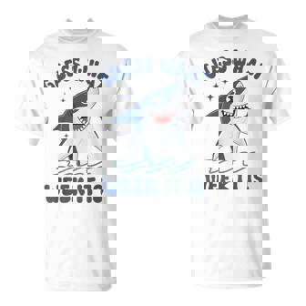 Guess What Week It Is Shark Lover 2025 Ocean Wildlife T-Shirt | Mazezy