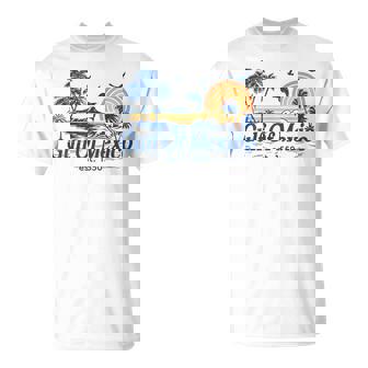 Gulf Of Mexico Est 1550 Retro Vintage Beach T-Shirt - Thegiftio UK