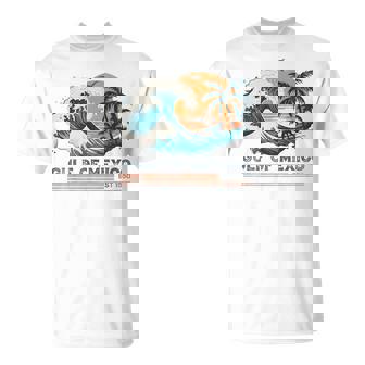 Gulf Of Mexico Retro Vintage T-Shirt - Thegiftio