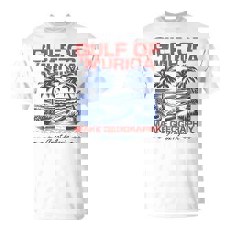 Gulf Of Usa American Gulf Of Murica Patriotic Beach T-Shirt - Monsterry