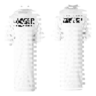 Hacker De Piratería De Hat Camiseta unisex - Regaloses