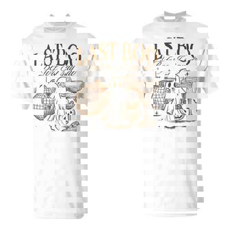 Halloween Bachelorette Bride To Be Last Boo Before I Say Do T-Shirt - Seseable