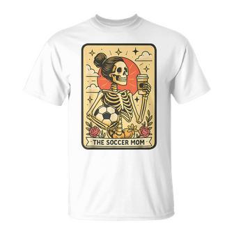 Halloween Soccer Mom Tarot Card Soccer Mama Sports Game Day T-Shirt - Thegiftio