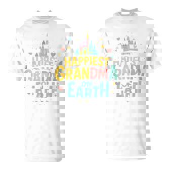 Happiest Grandma On Earth Cute For Grandma Mother's Day T-Shirt - Thegiftio