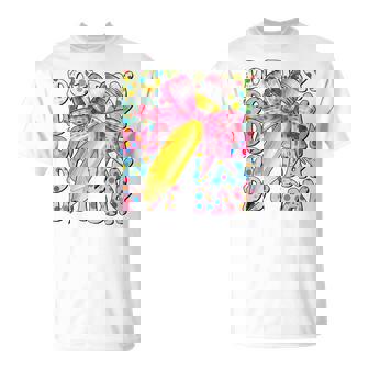 Happy Dot Day Pencil Coquette Bow Polka Dot Sept 15Th Girly T-Shirt | Mazezy