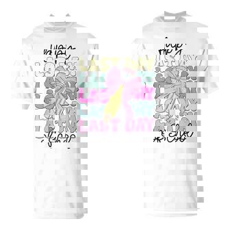 Happy Last Day Of School Girls Coquette Bow Hello Summer T-Shirt - Monsterry