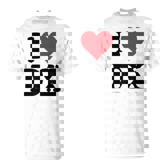 I Heart Dx Initials I Love DX First And Last Name D X Tシャツ - Kawaiitshirt
