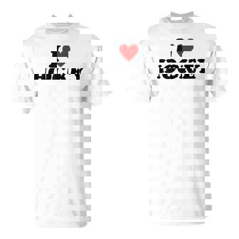 I Heart Hockey Tシャツ - Kawaiitshirt