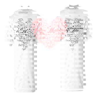 I Heart Malachi First Name I Love Malachi Personalized Name T-Shirt - Monsterry