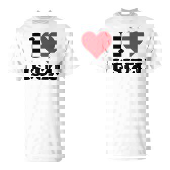 I Heart いすゞ ファーストネーム I Love パーソナライズ Tシャツ - Kawaiitshirt