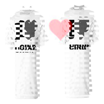 I Heart 内田ジャパンラブ 日本土産 Tシャツ - Kawaiitshirt