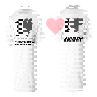 I Heart 浜松 Japan Love 日本土産 Tシャツ - Kawaiitshirt