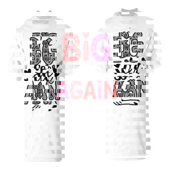 Hermana Mayor Otraez Anuncio De Embarazo Hermano Camiseta unisex - Regaloses