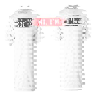 Hi I'm Tommy 名前 Tommy 長袖tシャツ Tシャツ - Kawaiitshirt